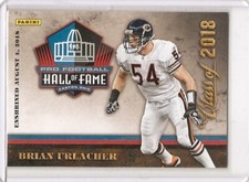 Panini Class of 2018 Brian Urlacher Hall of Fame card - Unsigned Buy 2+ Discount