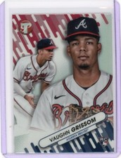 2023 Topps Pristine Vaughn Grissom Fresh Faces Rookie Refractor - Atlanta Braves