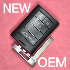 New Oem Cadillac Ats Xts Elr Smart Key 5b Trunk Remote Start - Nbg009768t