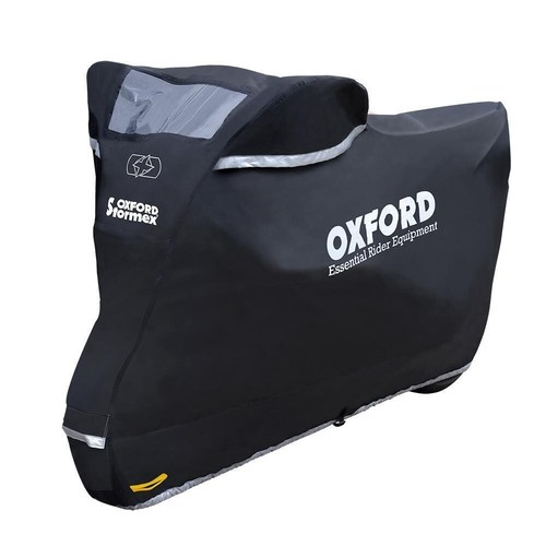 Oxford Stormex Motorcycle Outdoor Heavy Duty Cover Medium Motorbike Rain Covers - Picture 3 of 7