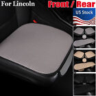 Car Seat Cover Ice Silk Seat Cushions Pads Mats Comfortable For Lincoln Interior