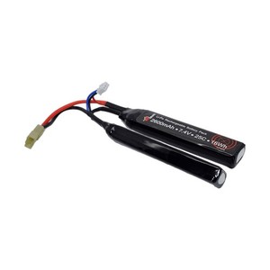 Airsoft Battery 7.4V 2600mAh 25C Li-Po Mini Tamiya case Vapextech Brand 2L LP305