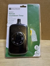 Outdoor Utilitech Countdown dusk to dawn 2 Outlet, Item #154182