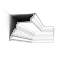 Outwater 10-3/8"Face x 78"Long, Primed White Polyurethane Foam Crown Moulding