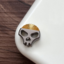 EDC Titanium PEI Knife Lanyard Bead Pendant Parachute Cord Bracelet DIY Keychain