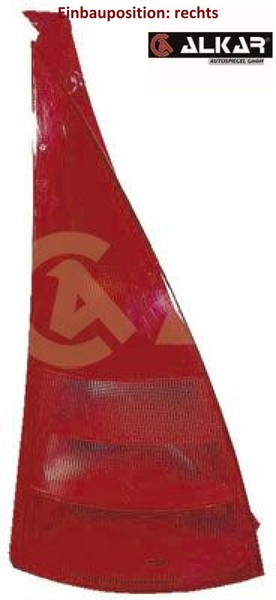 Alkar 2202852 Heckleuchte Rechts RüCklicht Hecklicht RüCkleuchte FüR Citroen-image