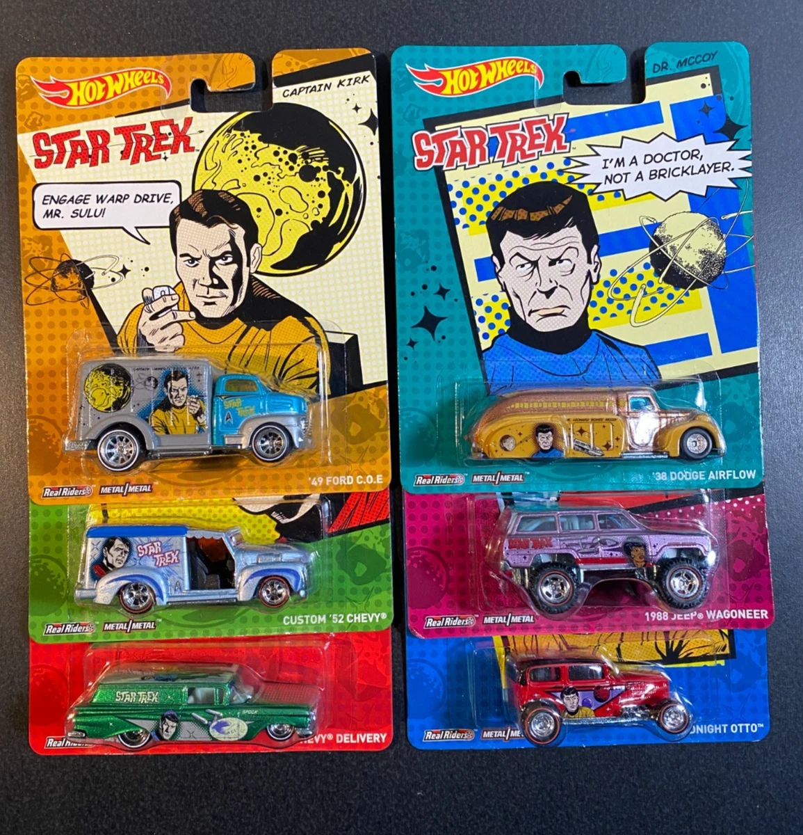 HOT WHEELS　ミニカー　スター・トレック　スールー　リアルライダーズ HOT WHEELS POP CULTURE STAR TREK REAL RIDERS X8308-956P | eBay