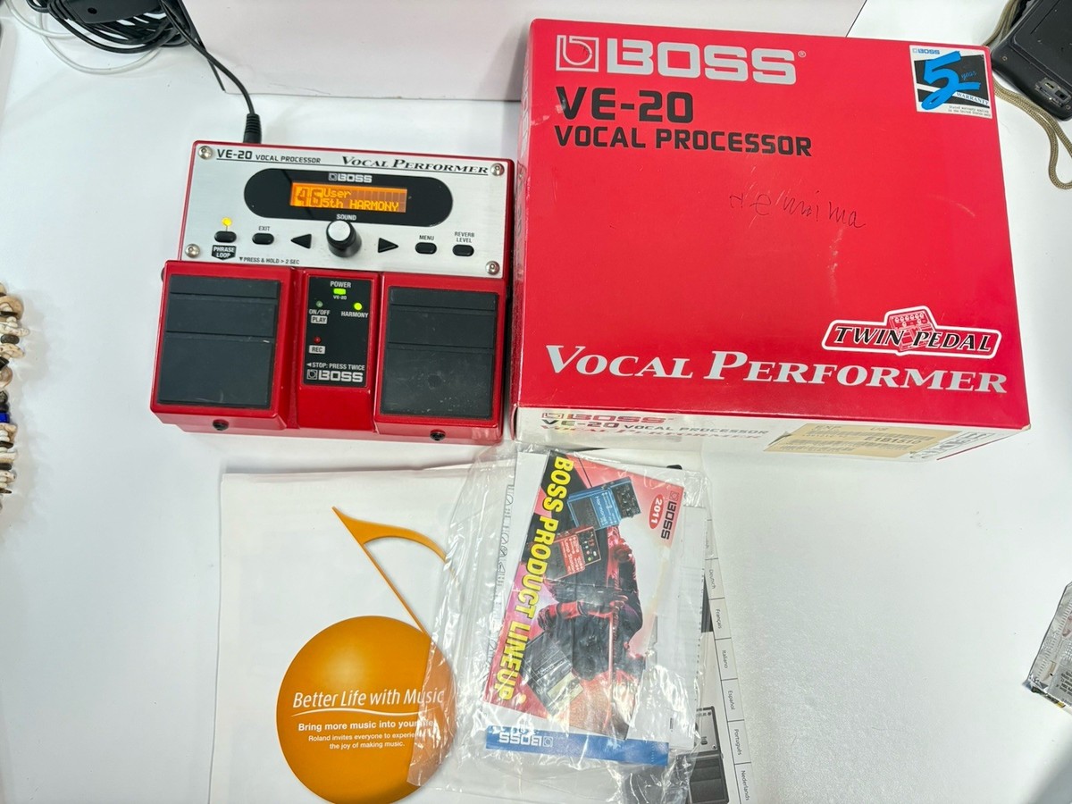 BOSS Vocal Processor VE-20 【公式通販】
