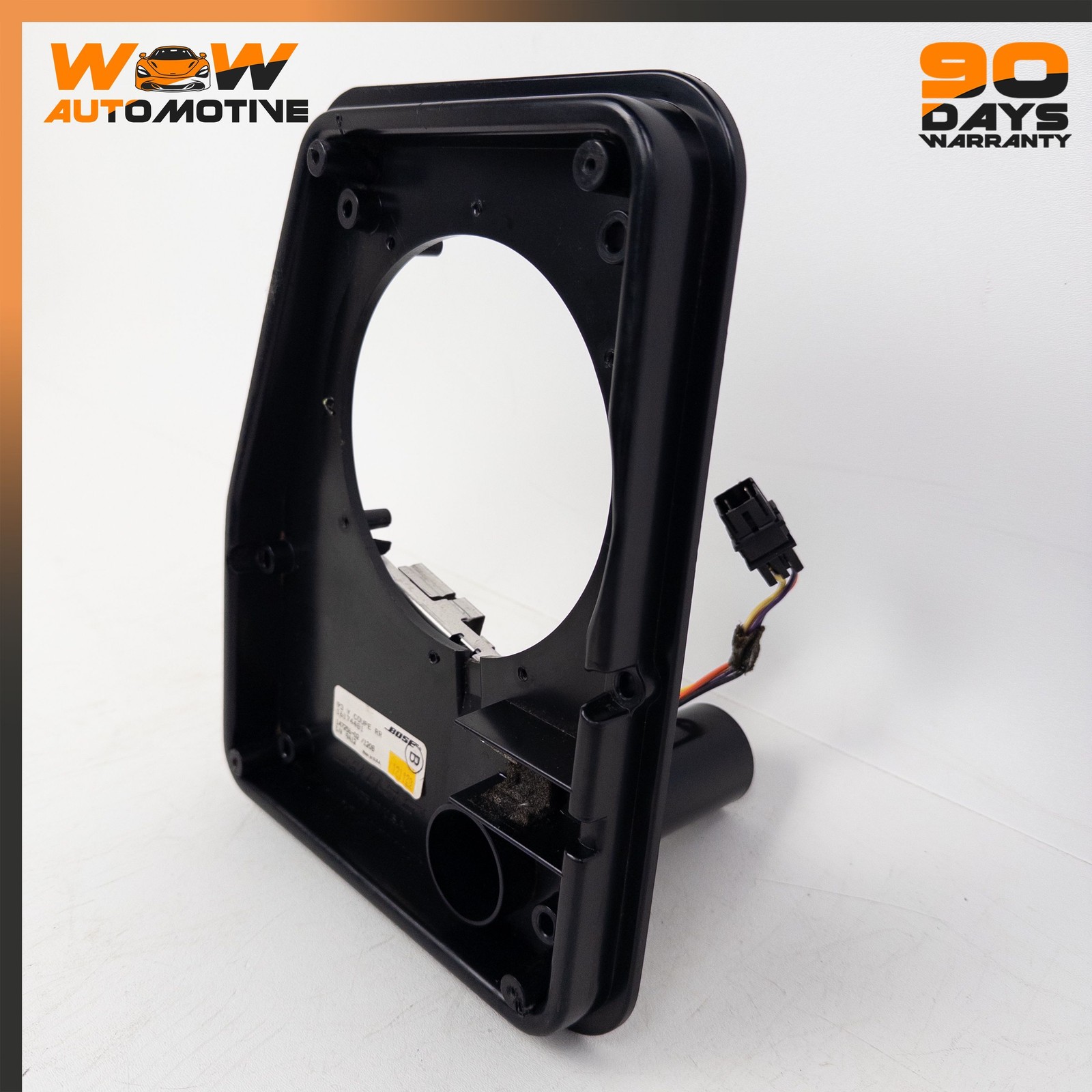 90-96 CHEVROLET CORVETTE C4 RIGHT REAR BOSE SPEAKER MOUNT PLATE BRACKET OEM