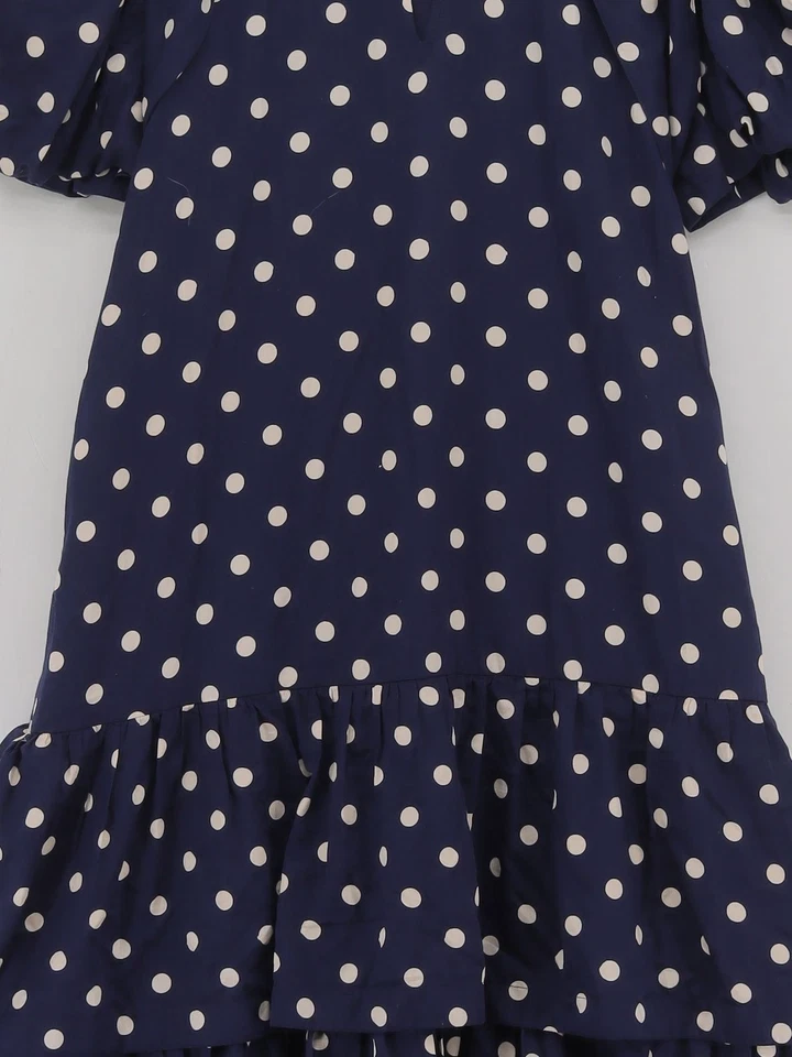 Maxi Vestido Rae Feather Línea A S en Azul Foto 3 de 4