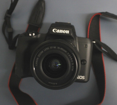 Canon EOS M50 24.1MP Camera Black with 15-45mm Lens