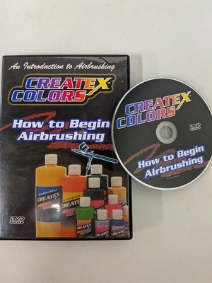 Createx Colors: How to Begin Airbrushing (DVD, 2005) with Mark ''the Shark'' Rush