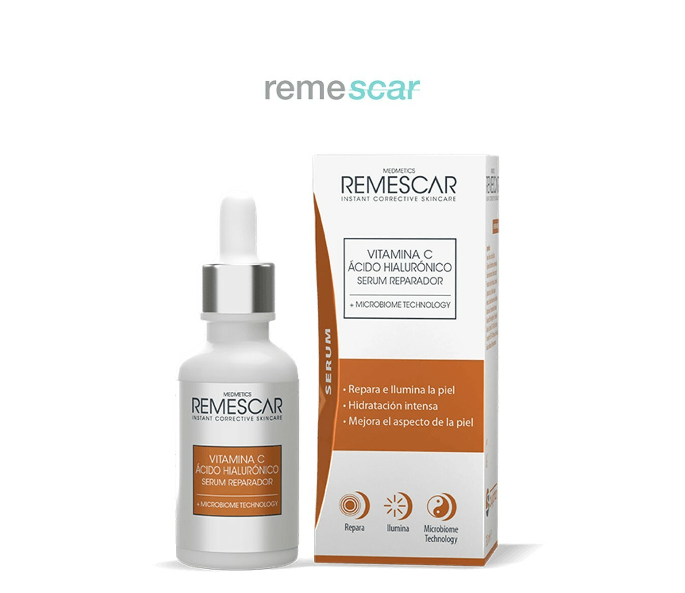 REMESCAR Vitamin C Hyaluronic Acid Repairing Brightening Serum 30 ml