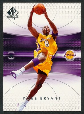 KOBE BRYANT Lakers 2004-05 SP Authentic Basketball #38 / 3 Available MAMBA