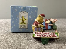 Midwest Cannon Falls Disney Pooh & Piglet Christmas Stocking Hanger Cast Iron