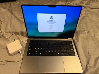 Apple M1 Pro MacBook Pro 14-inch 2021 16GB RAM, 512GB SSD, Space Gray, A2442