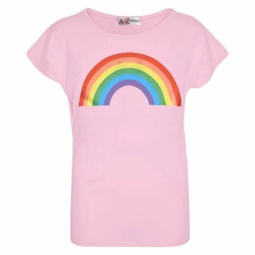 T-shirt Basique Fille YD Rose - Polyester - Taille 11-12 Ans