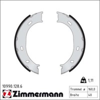 1X Zimmermann 10990.128.6 Bremsbackensatz Feststellbremse FüR Mercedes Benz 901