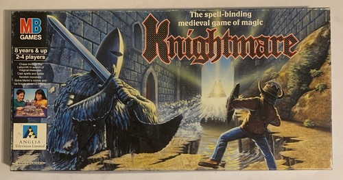 Vintage Knightmare Board Game MB 1991 Based On The TV Series 100% Complete VGC