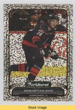 2023-24 Upper Deck Parkhurst Patterned Foil Sebastian Aho #52 READ 3yd