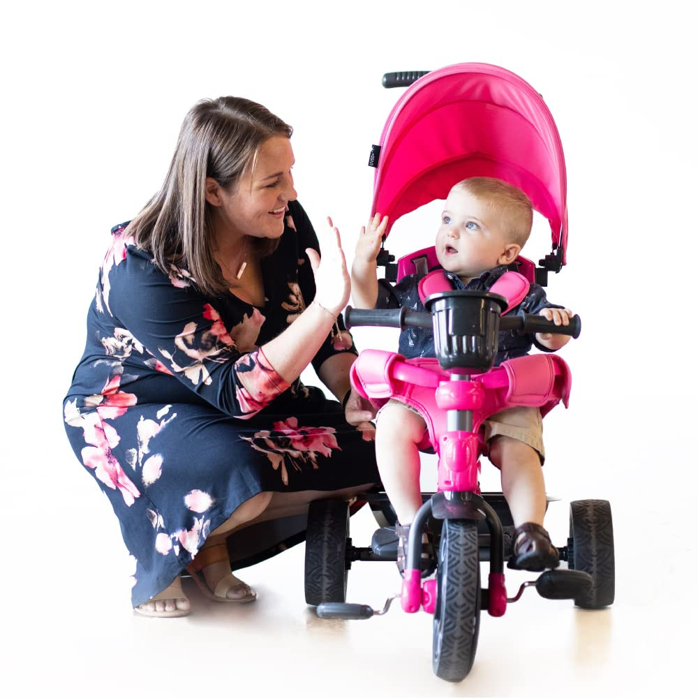 Tricycoo 4.1 Kids Tricycle with 4-Stages Featuring Extra-Wid