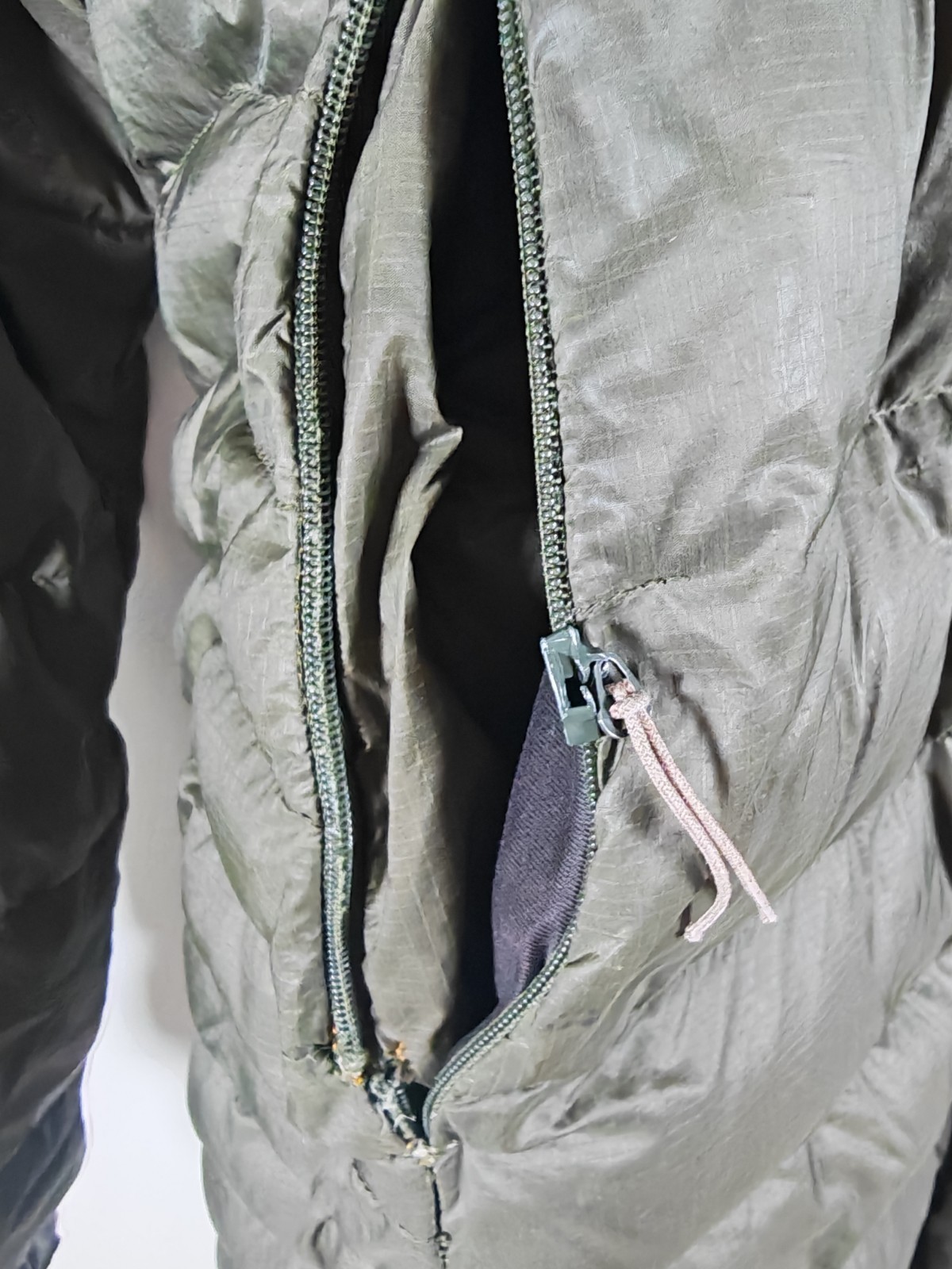 Rab Deep Cover Parka Women's Down Jacket UK 14 Olive Green 700FP Faux Fur image 10