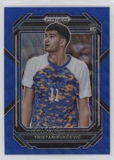 2023-24 Panini Prizm Draft Picks Blue Wave 195/249 Tristan Vukcevic #38 1jy5