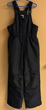 Faded Glory Kids Unisex Insulated Snow Bibs / Overalls Size 8 Medium New