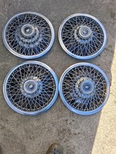 1982-1985 Buick Centuryregal 14 Oem Hubcaps Set 1 Wheel Covers Vintage Classic