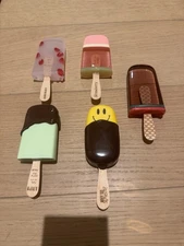 Lollipop Art. Mini Wall Sculptures. Set Of 5