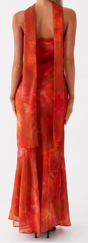 Peppermayo Under The Pagoda Maxi Dress Women Size US 4 NWT Strapless Neckline - Picture 2 of 13