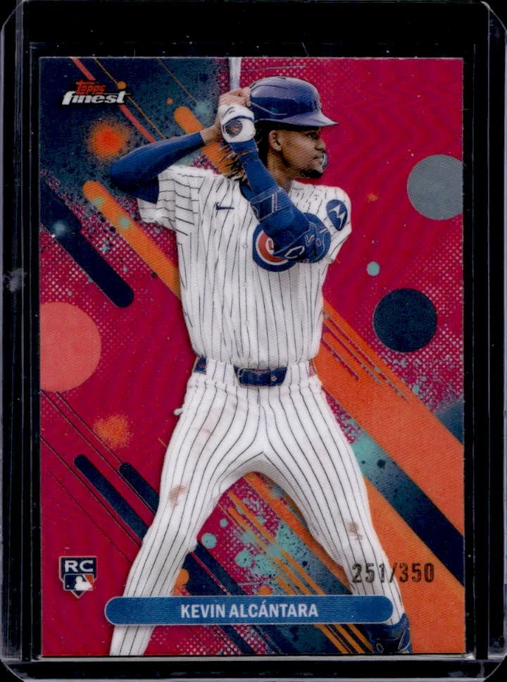 2025 Finest Kevin Alcantara Common RC Magenta Refractor #251/350 Cubs