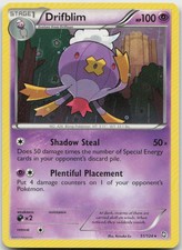 Drifblim 51/124 Rare Dragons Exalted Pokemon MP