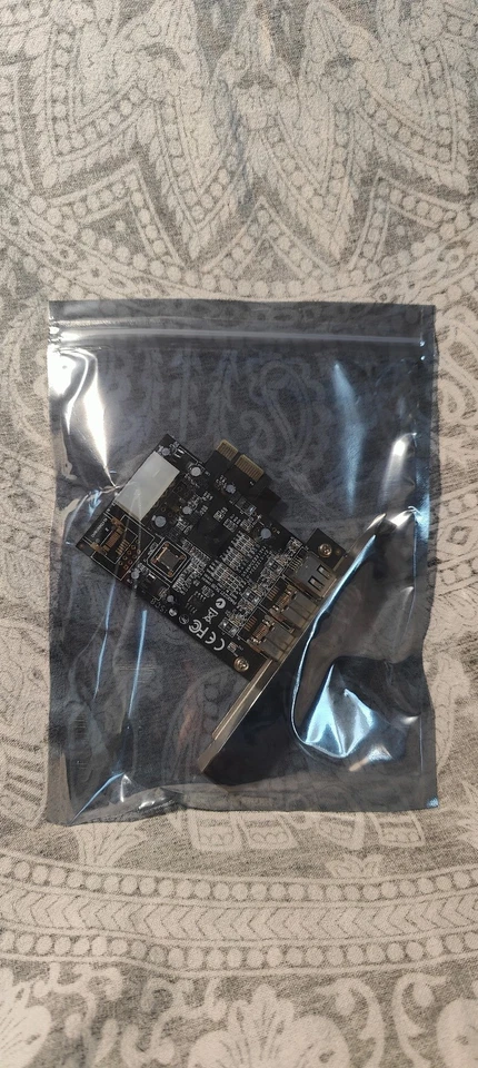 Syba SY-PEX30016 3 Port IEEE 1394 Firewire 1394B & 1394A Pcie 1.1 X1 Card TI XIO - Image 4 of 4