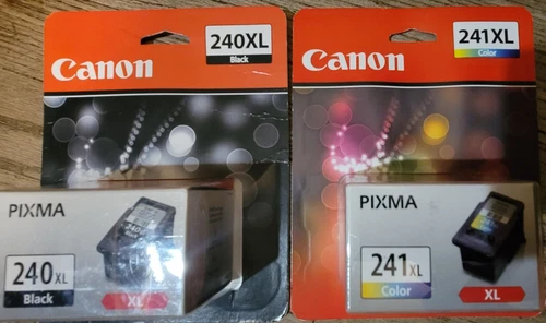 NEW, Genuine Canon 240XL & 241XL Ink Cartridges, MG3520 3620 5120, Free Shipping