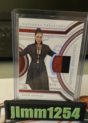 2024 Panini National Treasures WWE - Treasured Threads Sonya DeVille #TT-SDV...