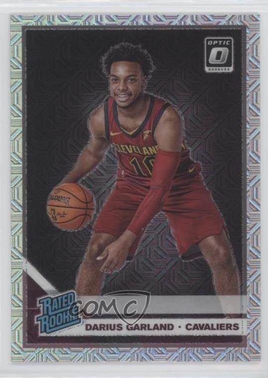2019-20 Panini Donruss Optic Rated Rookie Choice Prizm Darius Garland #195 0rc7