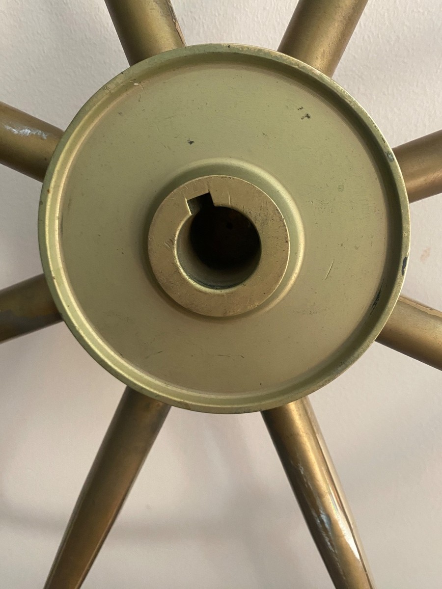 ANTIQUE JOHN HASTIE & CO LTD GREENOCK SCOTLAND BRASS & WOOD SHIPS