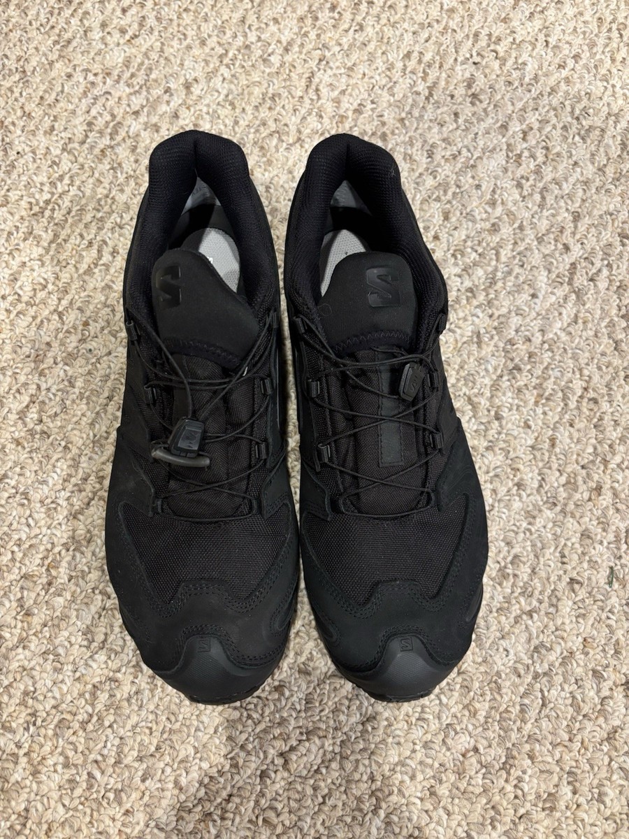 Salomon XA Forces GTX Tactical Hike Shoes Black Low 409216 Mens 13