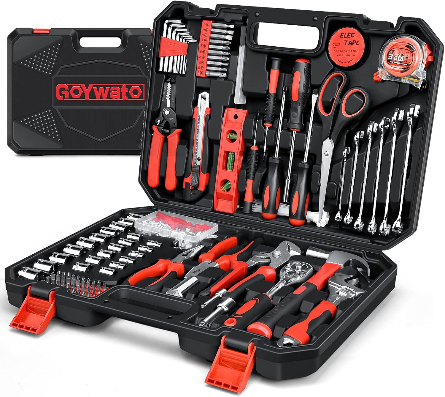 Valigetta Attrezzi Professionale 287 Pezzi - Kit Utensili Cr-V Alta Durata