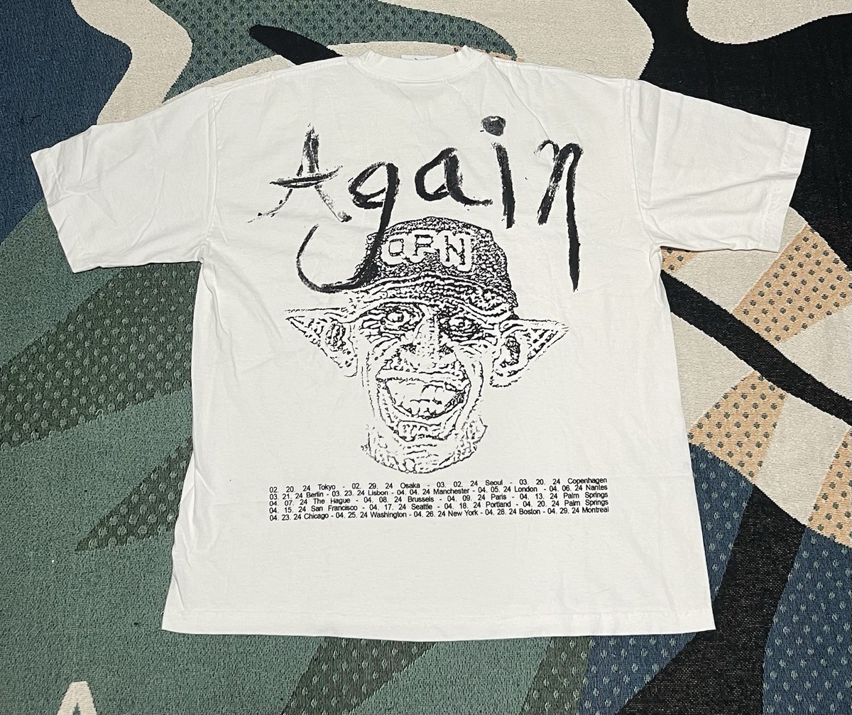 Oneohtrix Point Never X Online Ceramics OPN Logo White T-Shirt