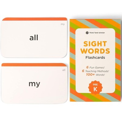 Pre K Sight Words Flashcards Dolch Fry High Frequency Words Learning Tool