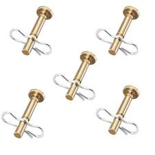5PK Set Shear Pins 738-04124A & Cotter Pins 714-04040 for Troy-Bilt Snowblow