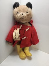 Vintage 1975 Eden Toys Paddington Bear Stuffed Animal