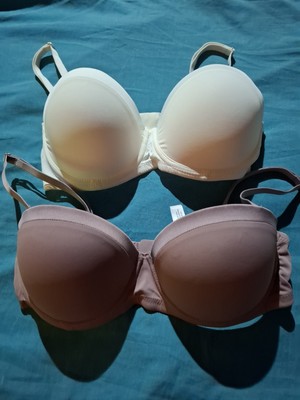 2x Primark Padded Bras Size 34D
