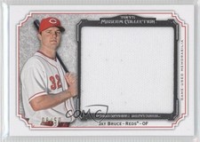 2012 Topps Museum Collection Momentous Material Jumbo Relics 8/50 Jay Bruce 0o9