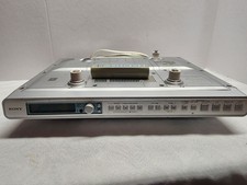 Sony ICF-CD553RM Under Cabinet CD Player Radio AM/FM Kitchen Clock With Remote