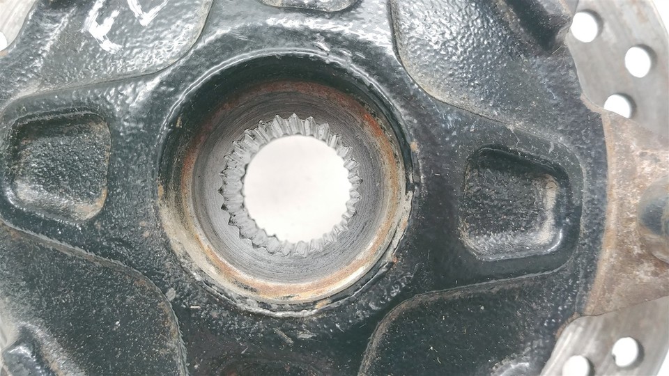 2009 Polaris Ranger XP 700 Front Wheel Hub w Studs & Brake Disc 4/156 ...