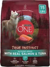 Purina ONE True Instinct With Real Salmon and 15 Pound (Pack of 1), Other 
