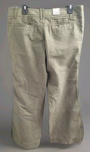 Mossimo Supply Co. Wide Leg Women's Casual Pants Size 13 Olive Green NWT - Picture 9 of 9